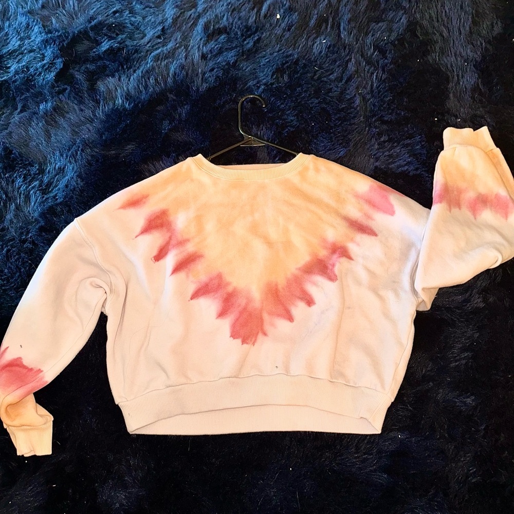 American eagle tie dye crew neck